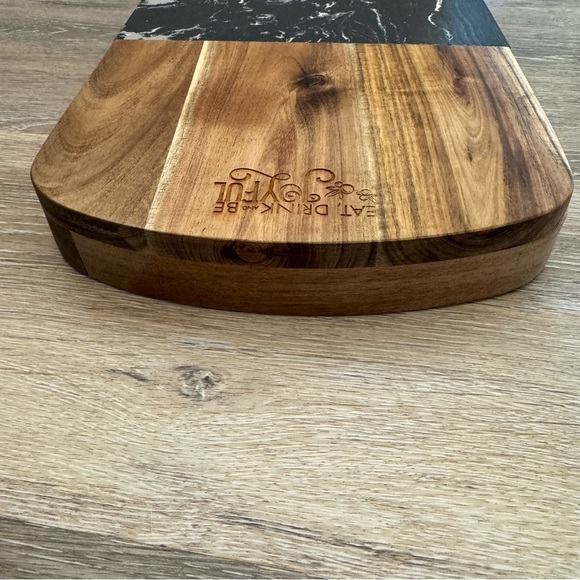 Cheese Board Cutting Board Charcuterie Wood and Marble Board Only - Picture 9 of 10